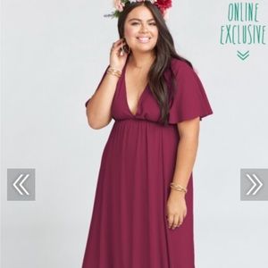Show me your mumu FAYE bridesmaid dress